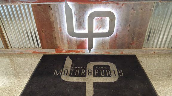 Loves Park Motorsport floor mat logo